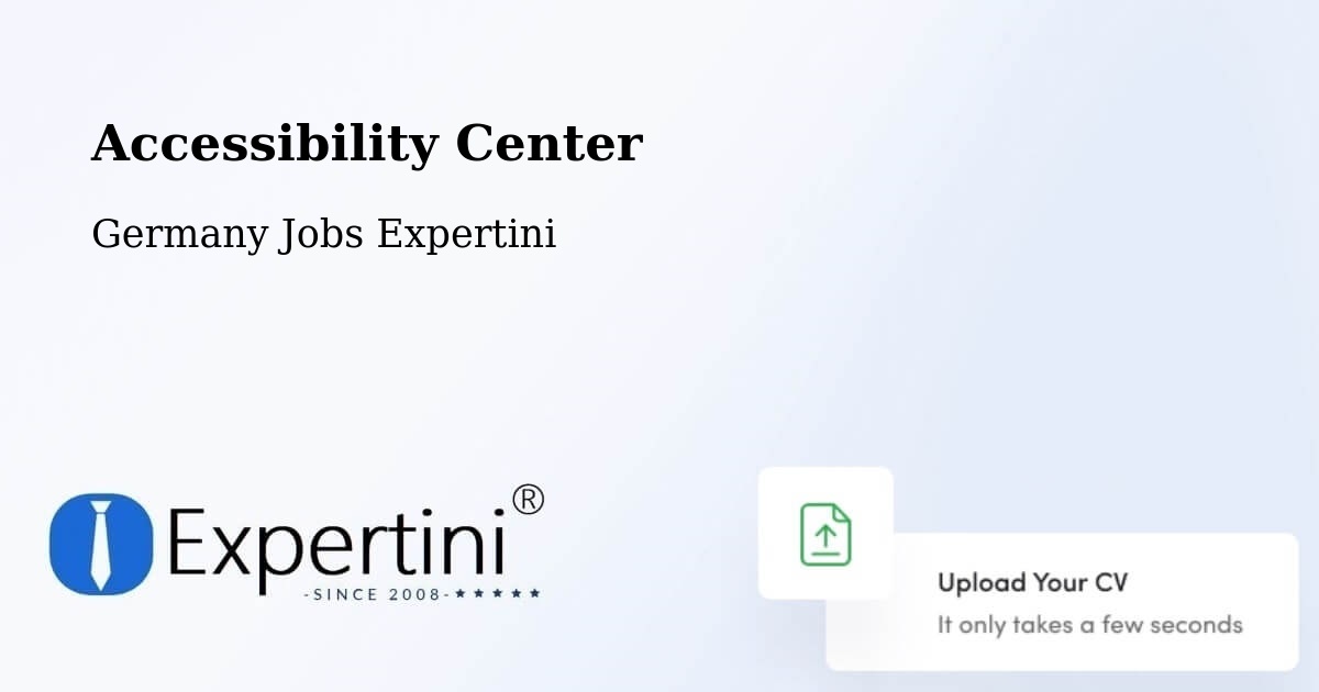 Accessibility Statement – Meppen - Germany Jobs Expertini