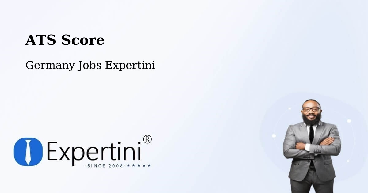 Resume ATS Score & Job Description Match Tool – Meppen - Germany Jobs Expertini